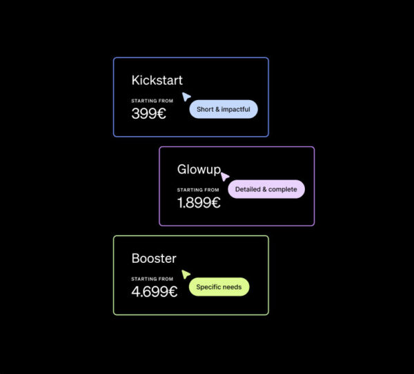 Choisissez un pack de prix
