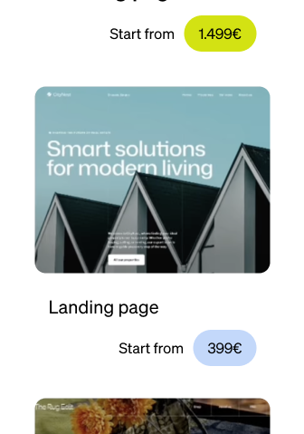 Sélectionnez votre template